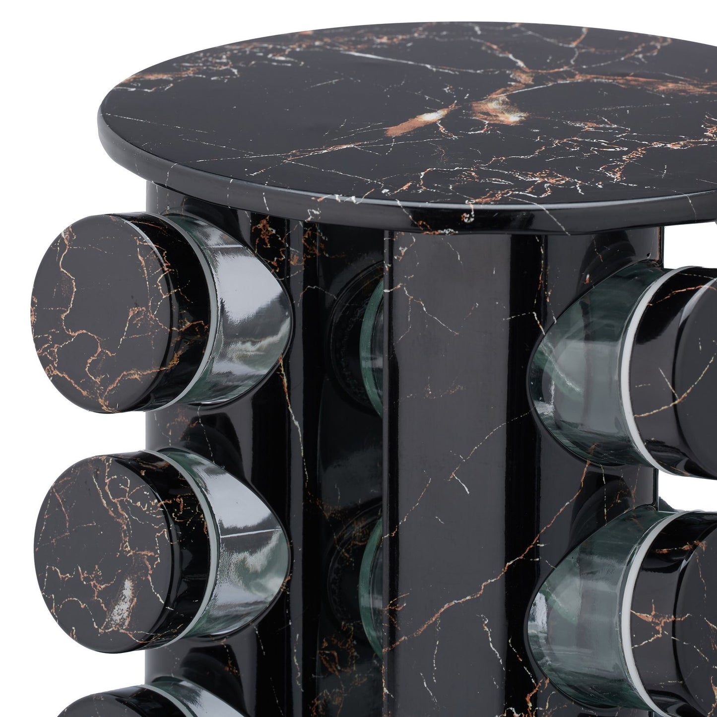 Spice carousel in marble look