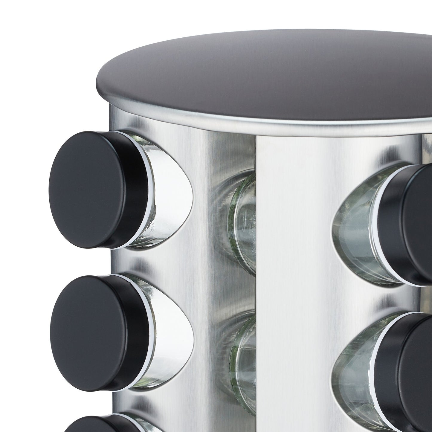 Spice carousel in stainless steel