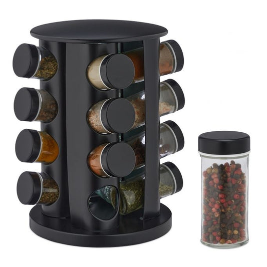 Spice carousel with 16 jars