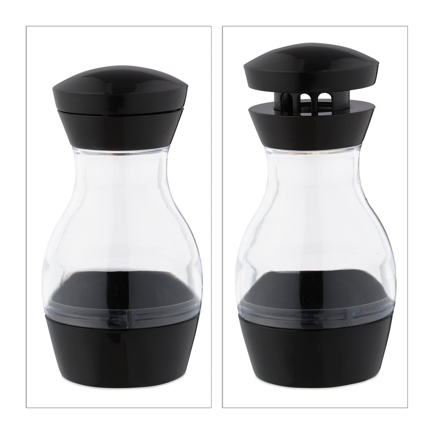 Spice carousel with 8 plastic glasses