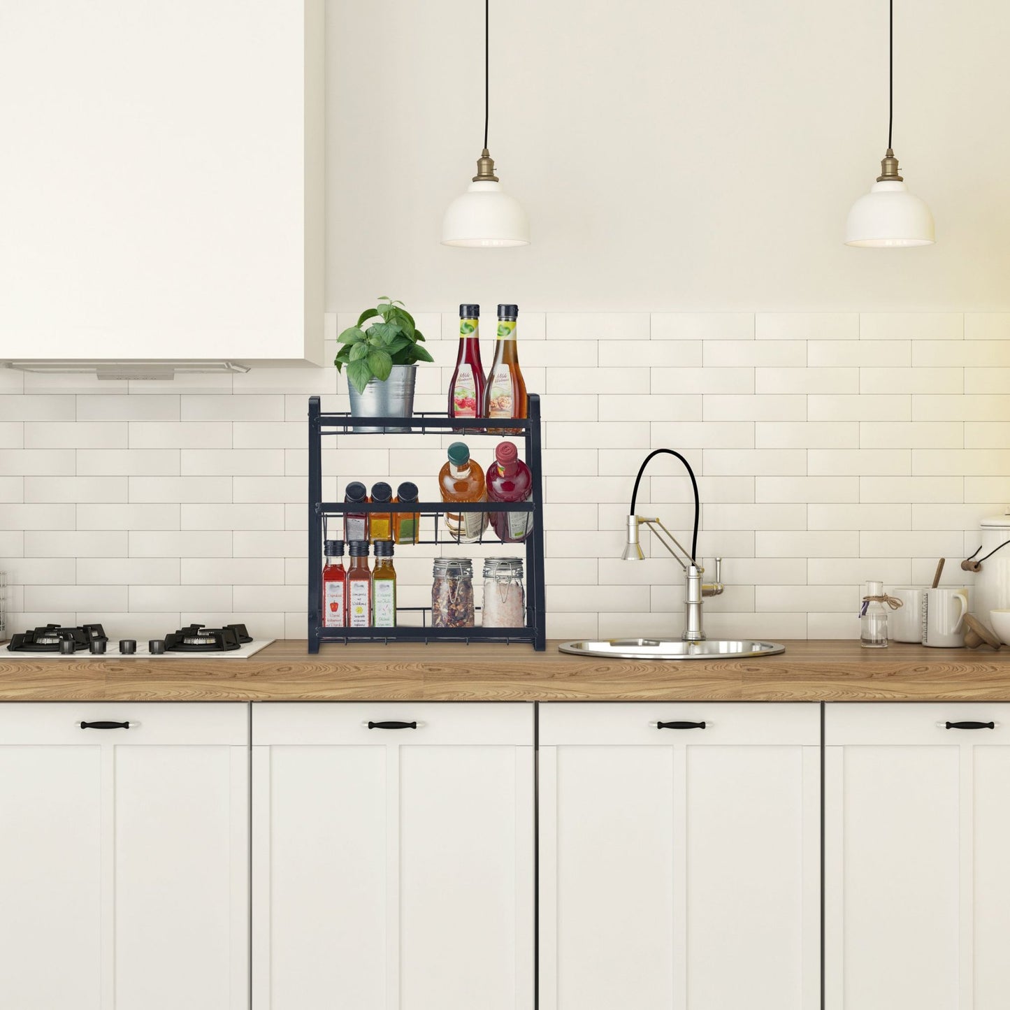 Spice rack 3 shelves