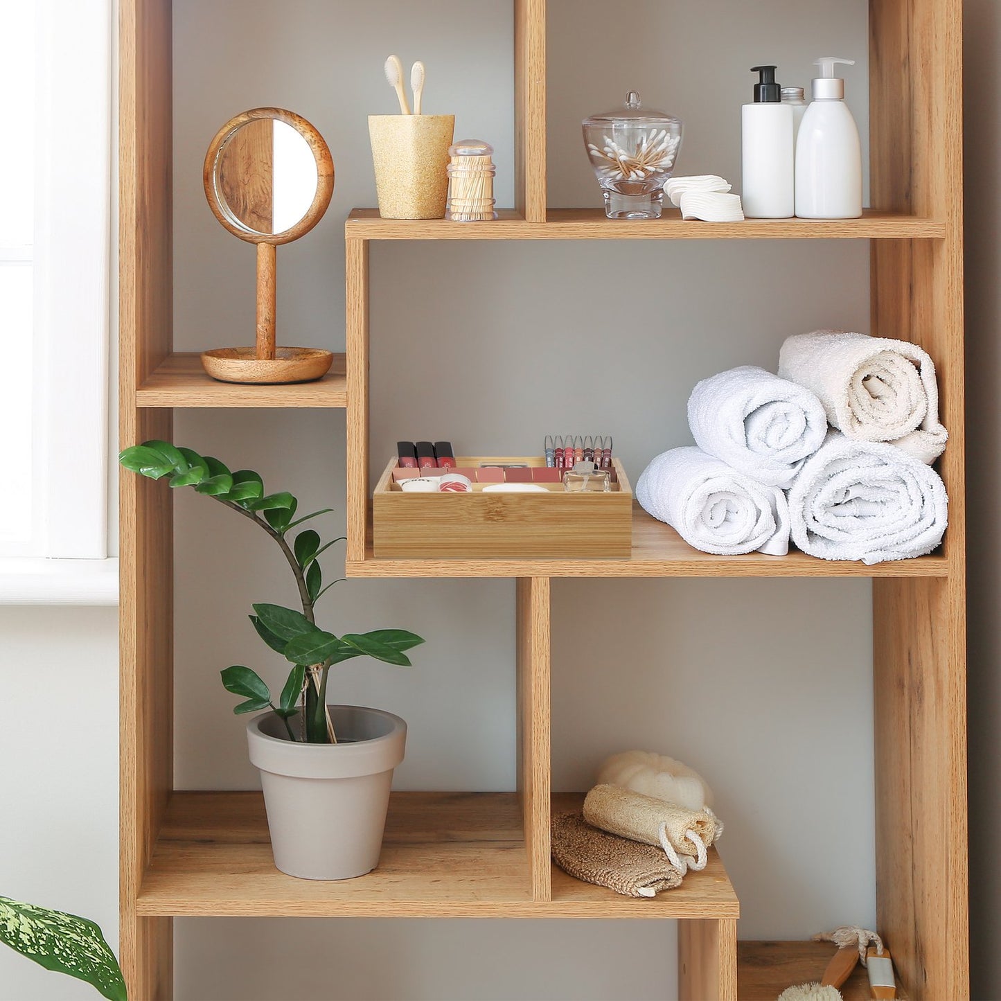 Spice rack for the drawer