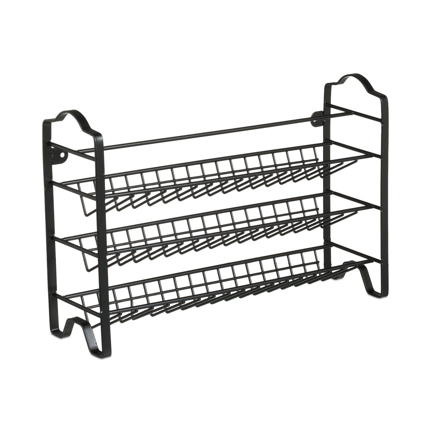 Spice rack with 24 glasses