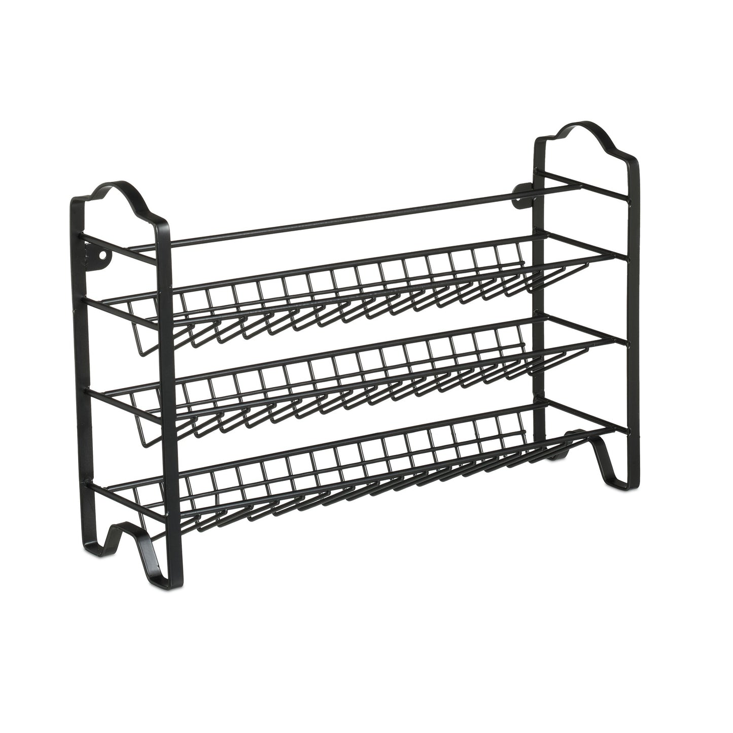 Spice rack with 24 glasses