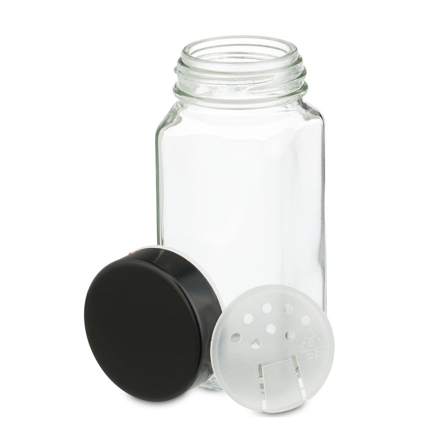Spice rack with 24 glasses