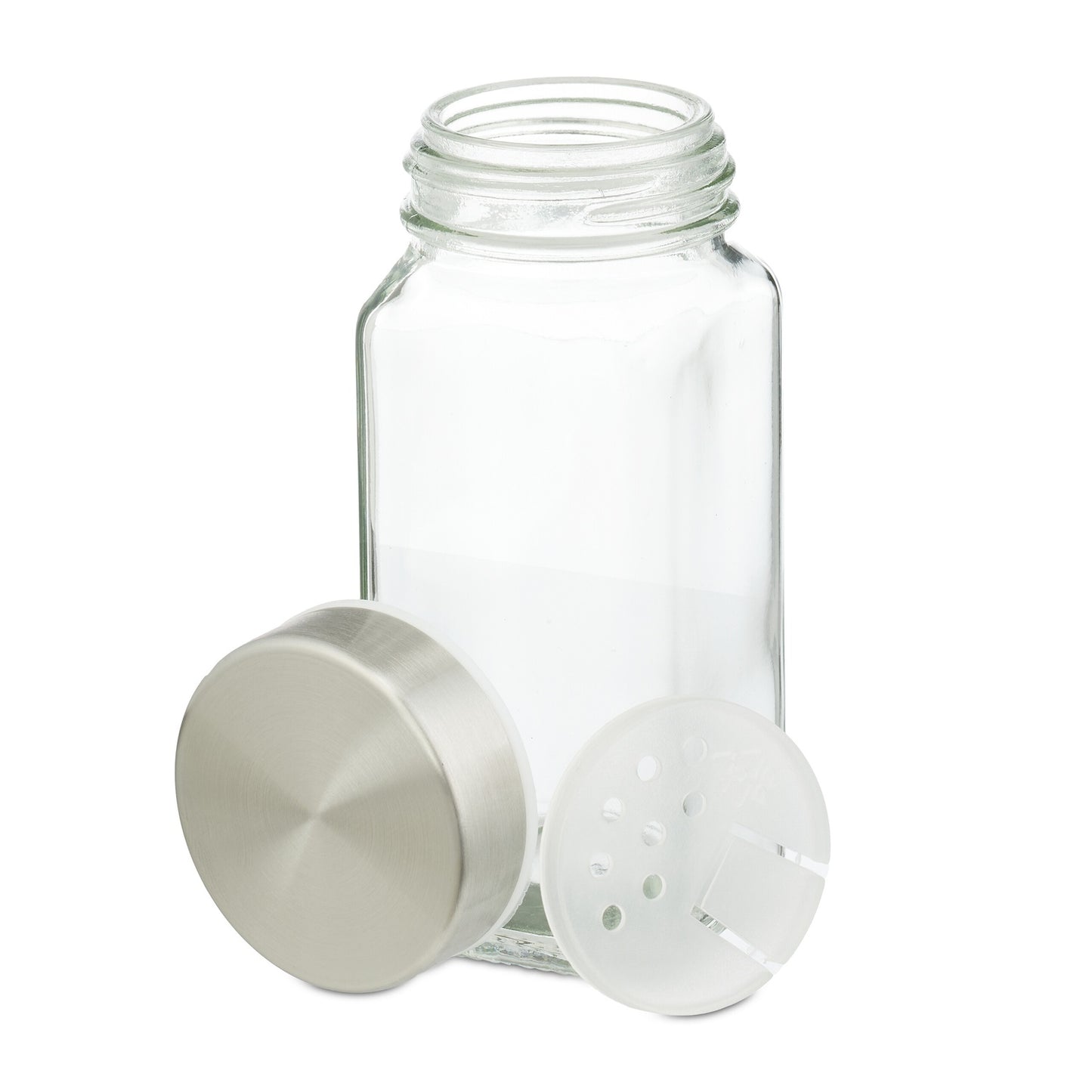 Spice rack with 24 glasses