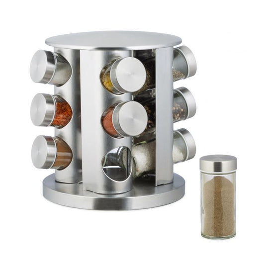Spice shelf rotatable