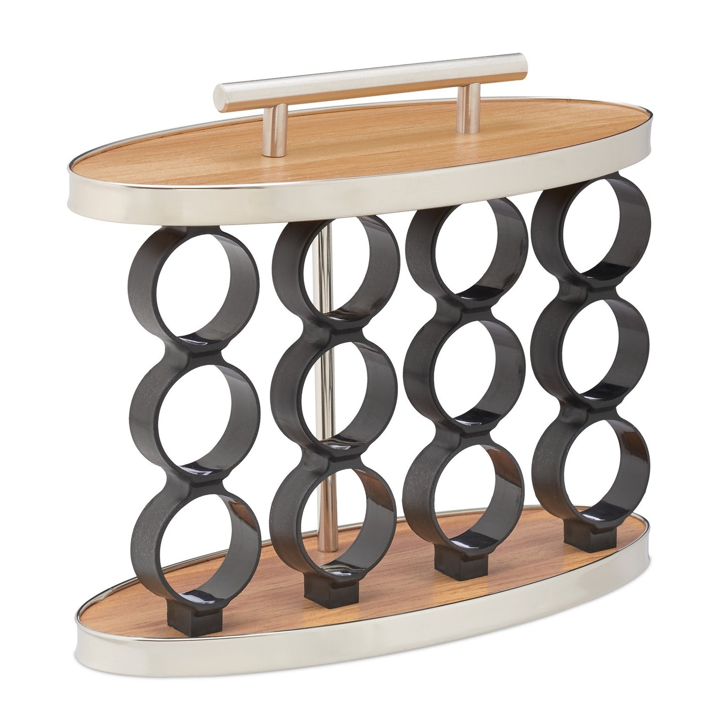 Spice shelf with 12 spice jars