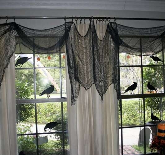 Spider web - decoration 198x76cm Malatec 22003