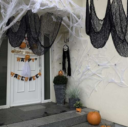 Spider web - decoration 198x76cm Malatec 22003