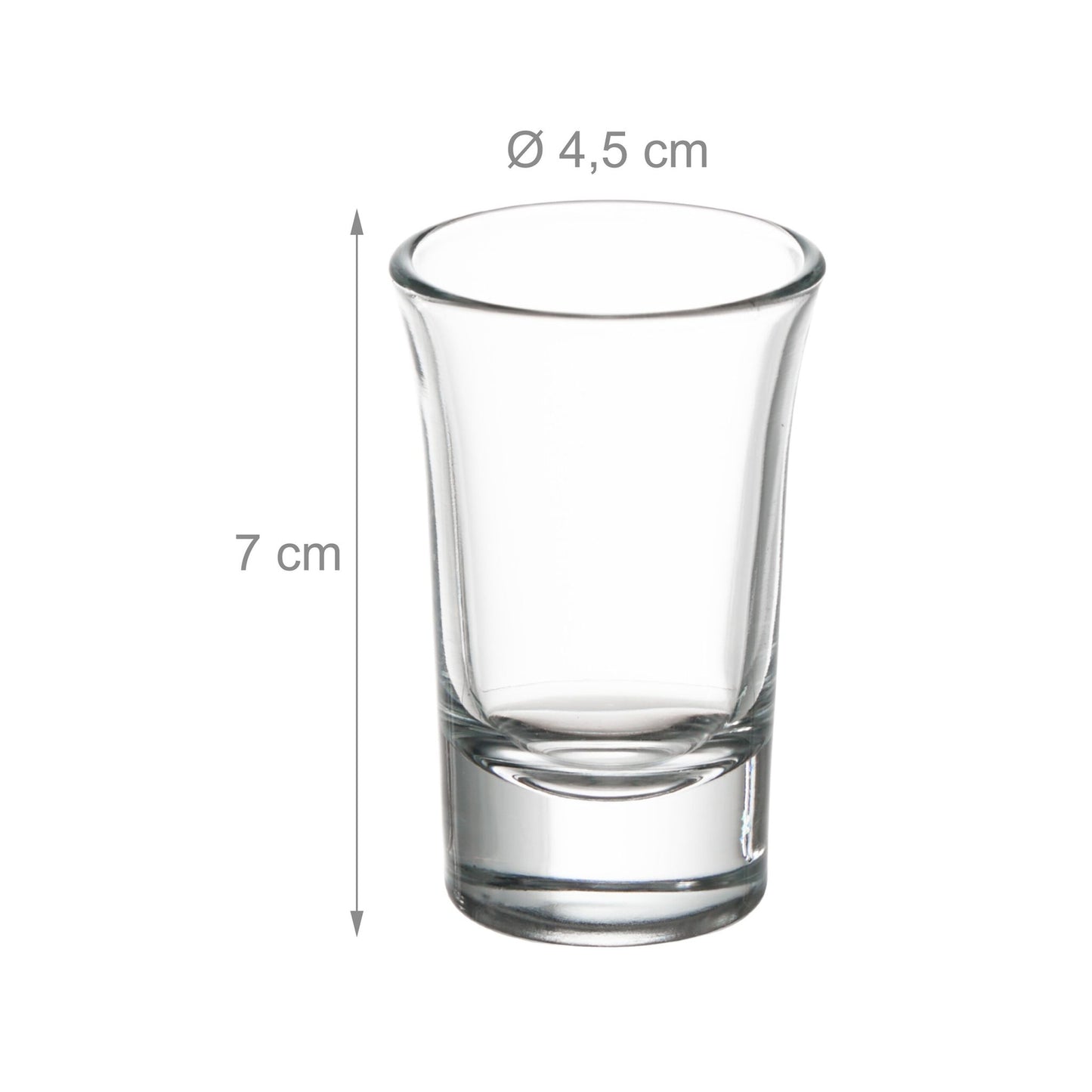 Spirit map in bamboo with 6 glasses