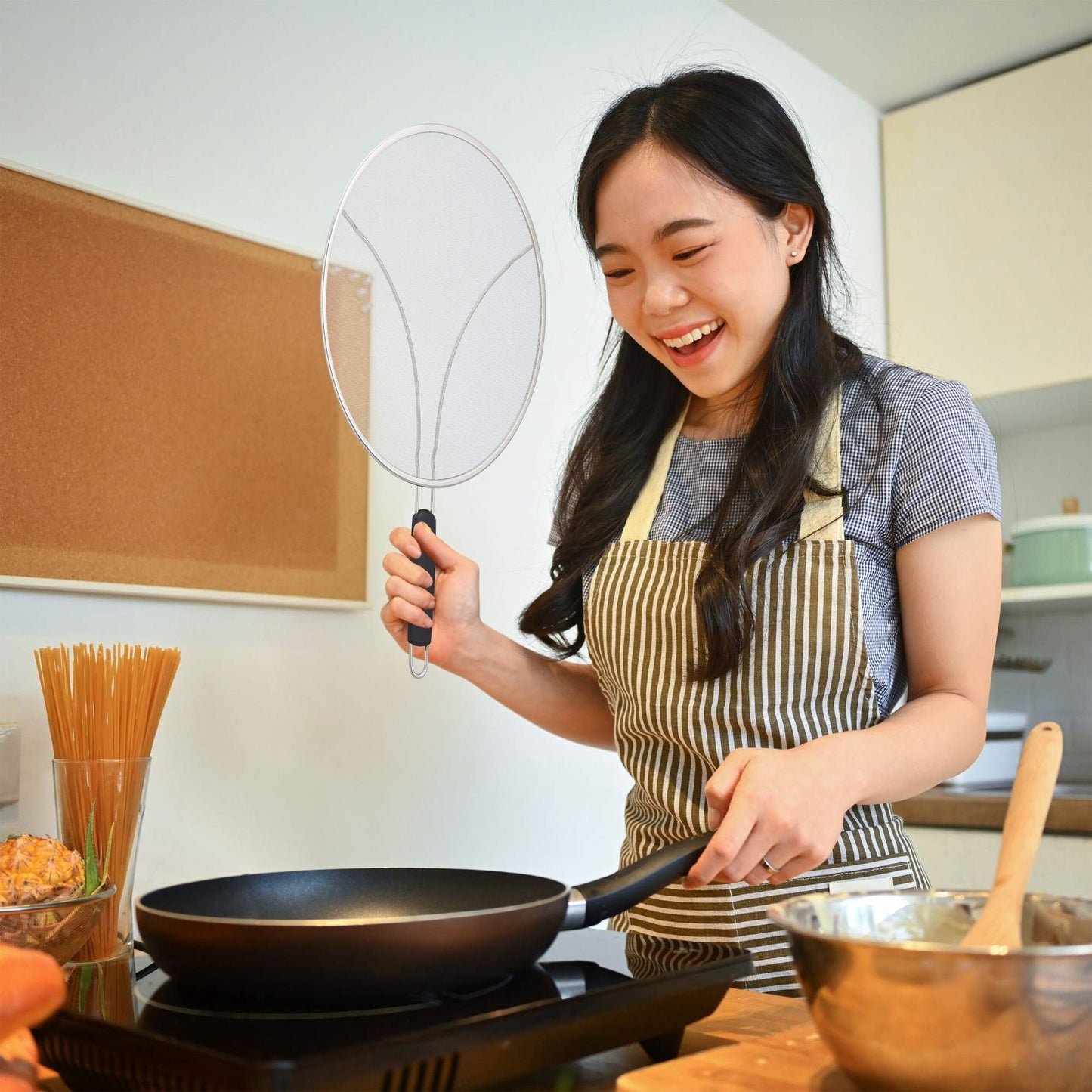 Splash guard for cookware 33 cm