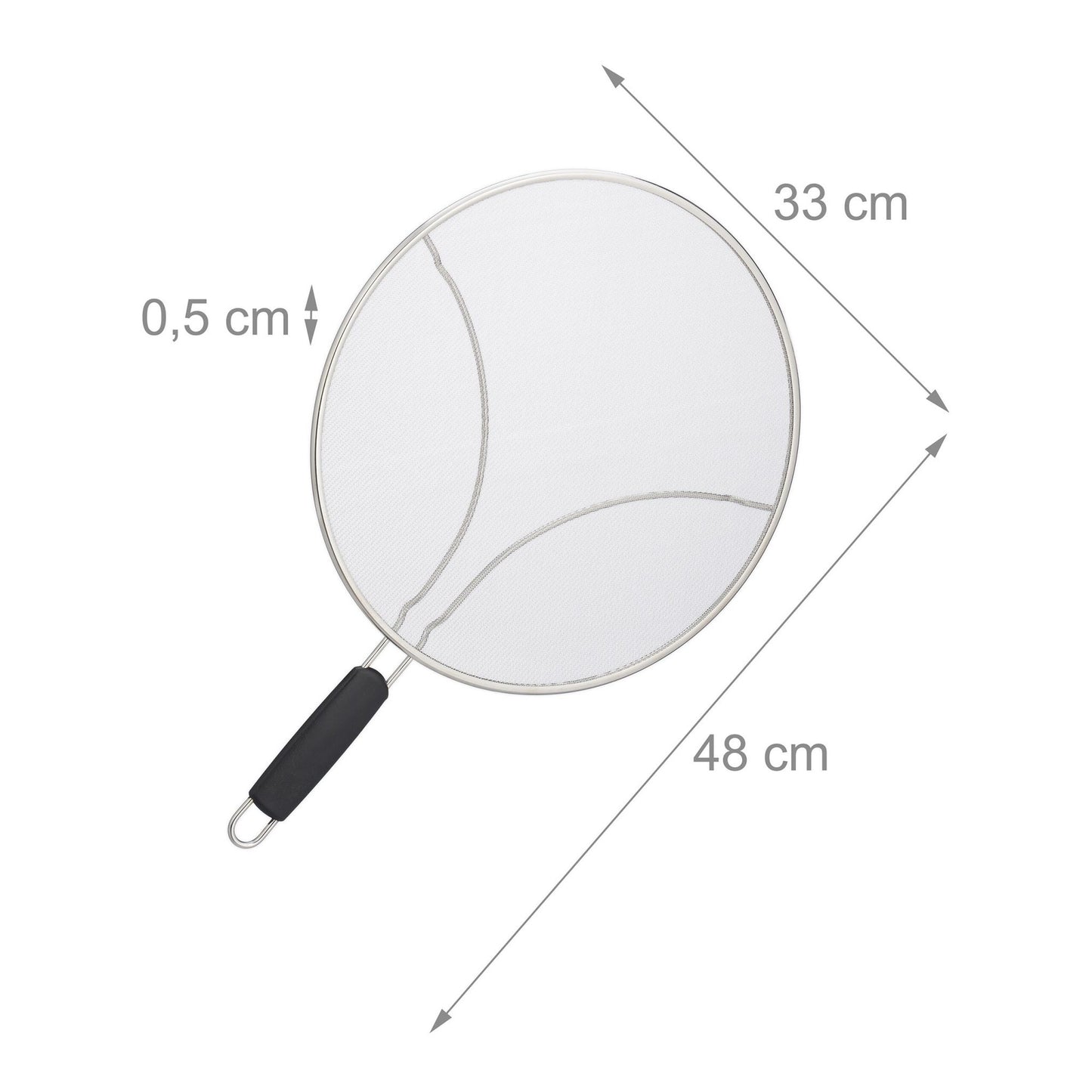 Splash guard for cookware 33 cm