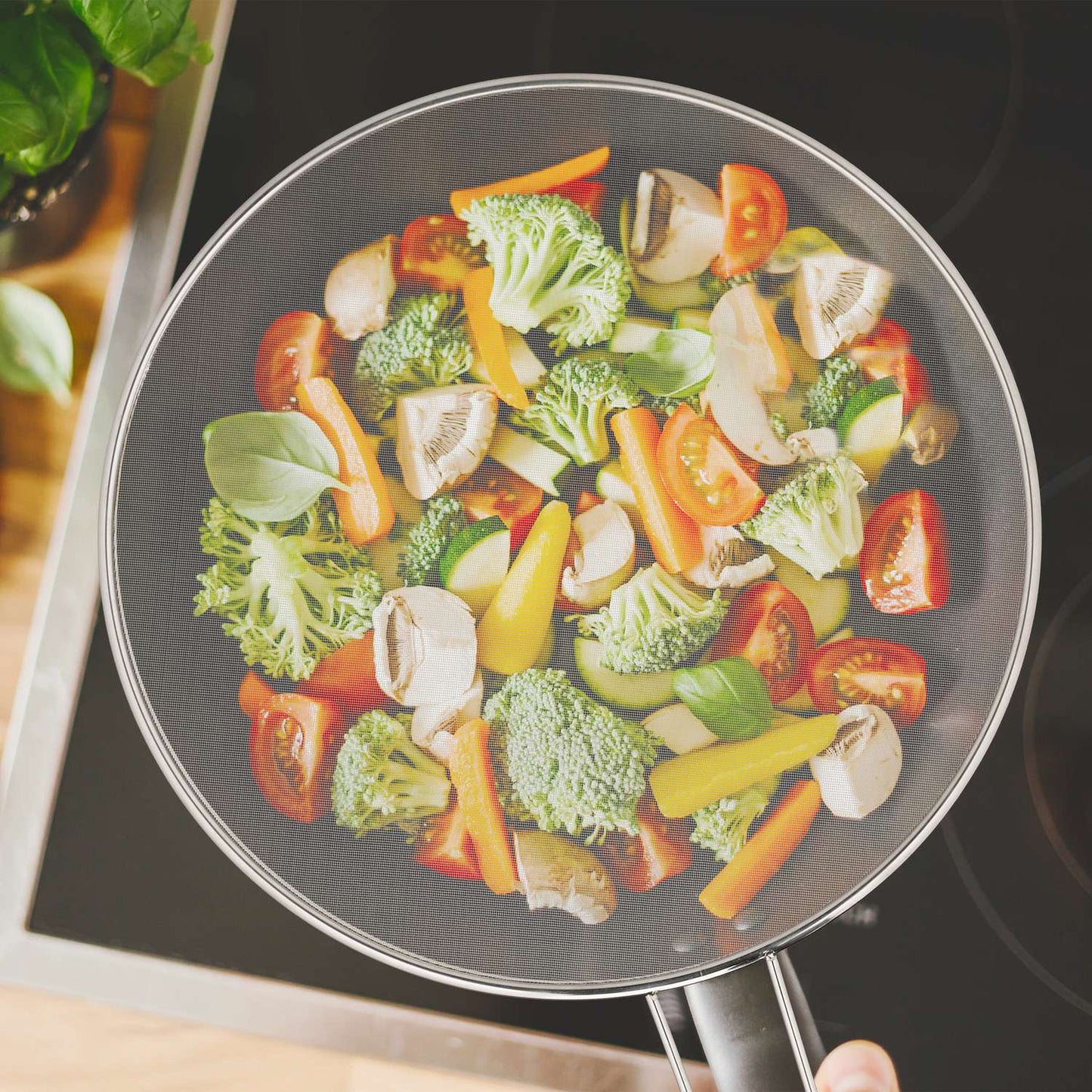 Splash guard for frying pan set of 2