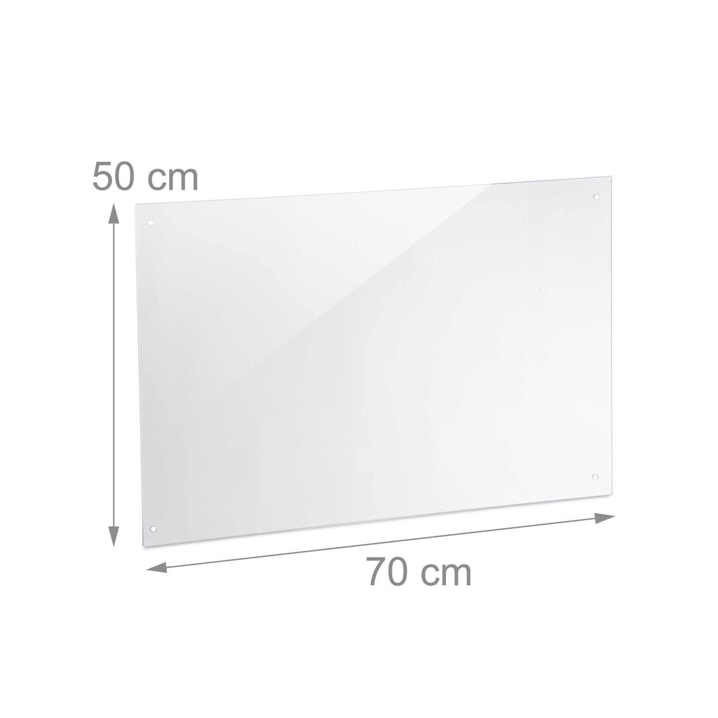 Splash guard for kitchen 70 cm