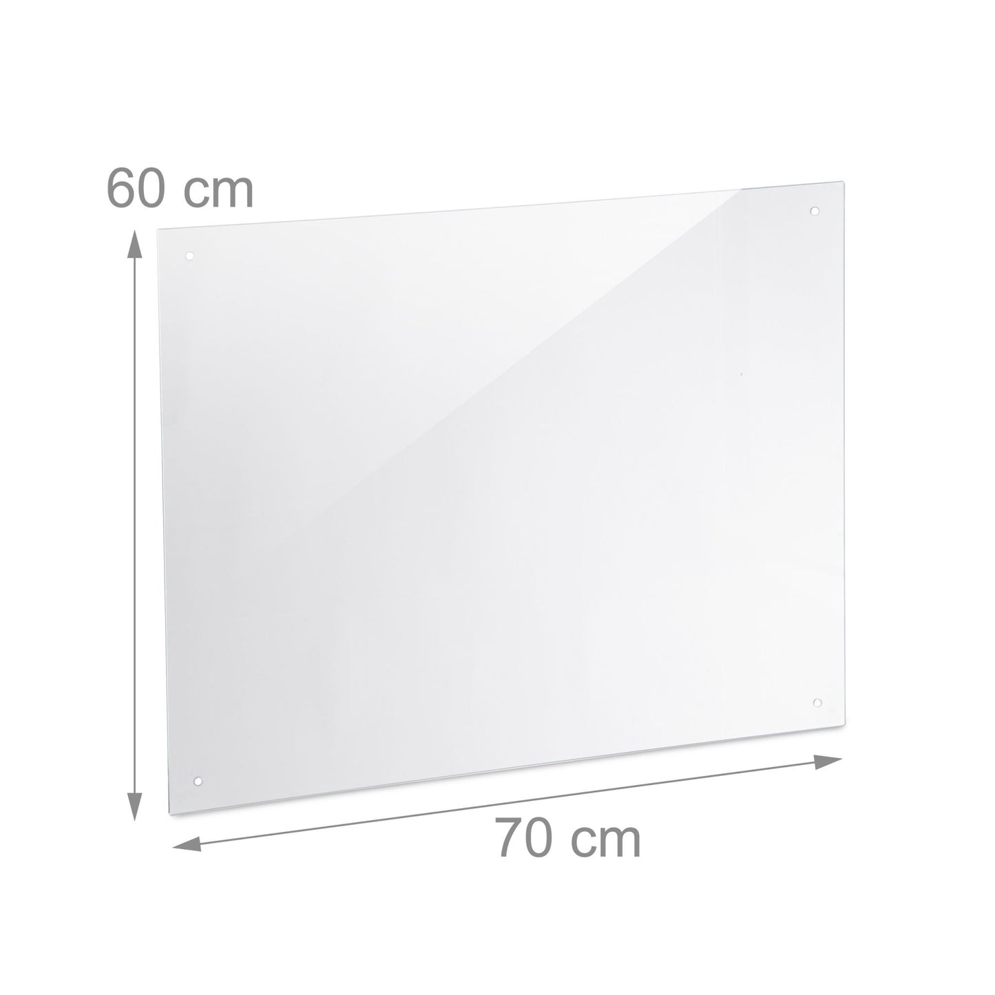 Splash guard for kitchen 70 cm