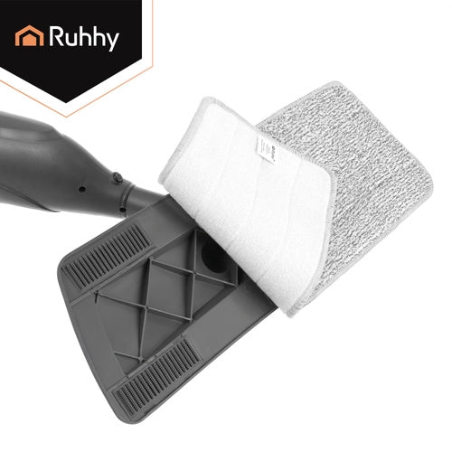 Spray Mop with 360 Rotating Head, 300ml Tank, 3 Pads