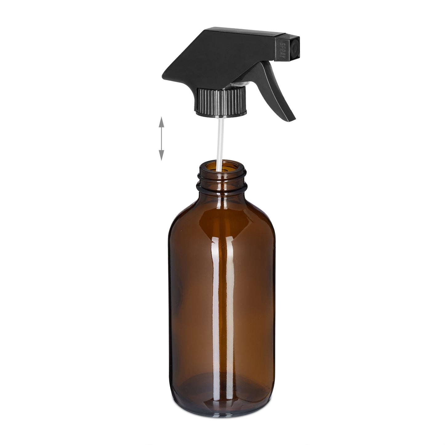 Spray bottle Glass 230 ml Set of 2