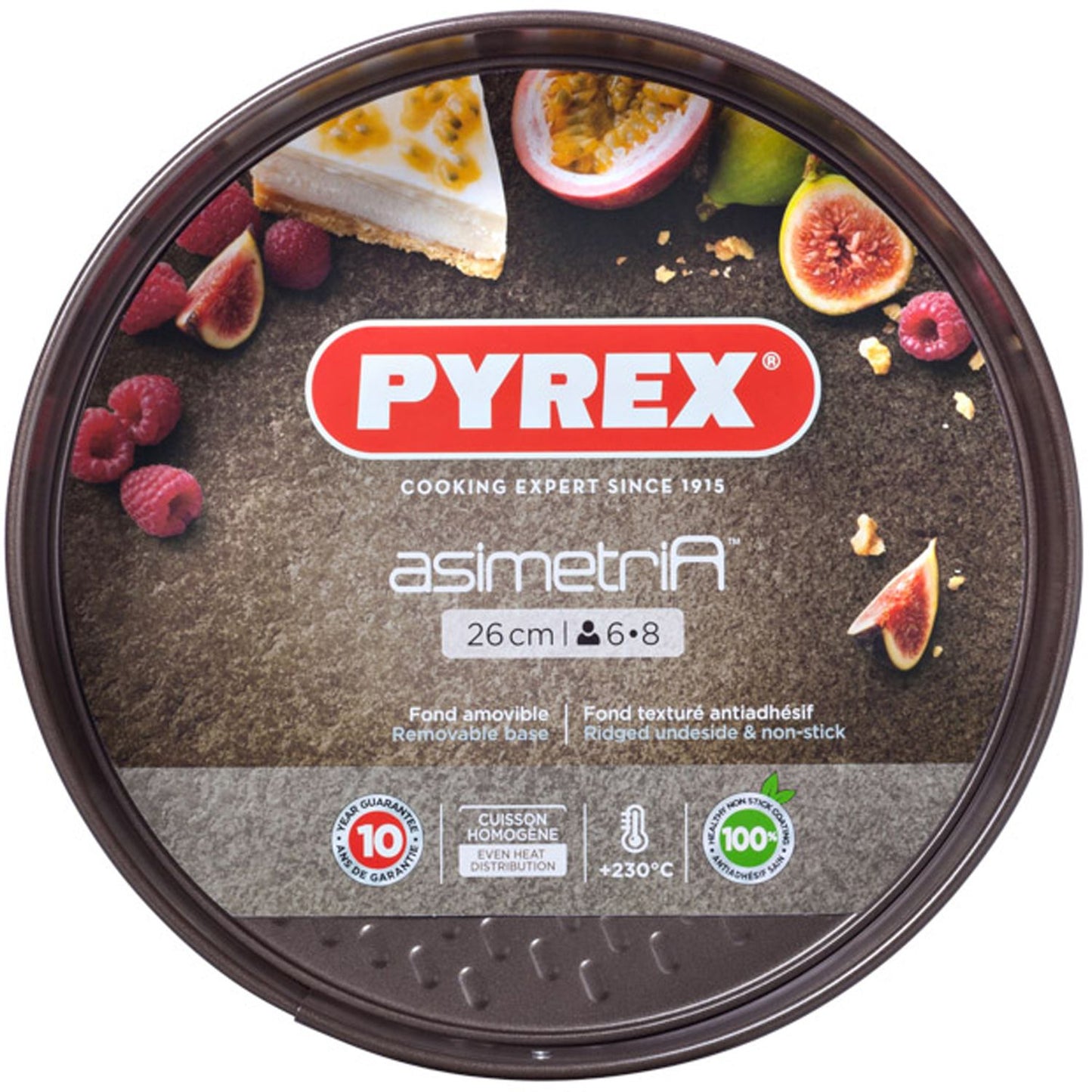 Spring form 26cm non-stick Asimetria