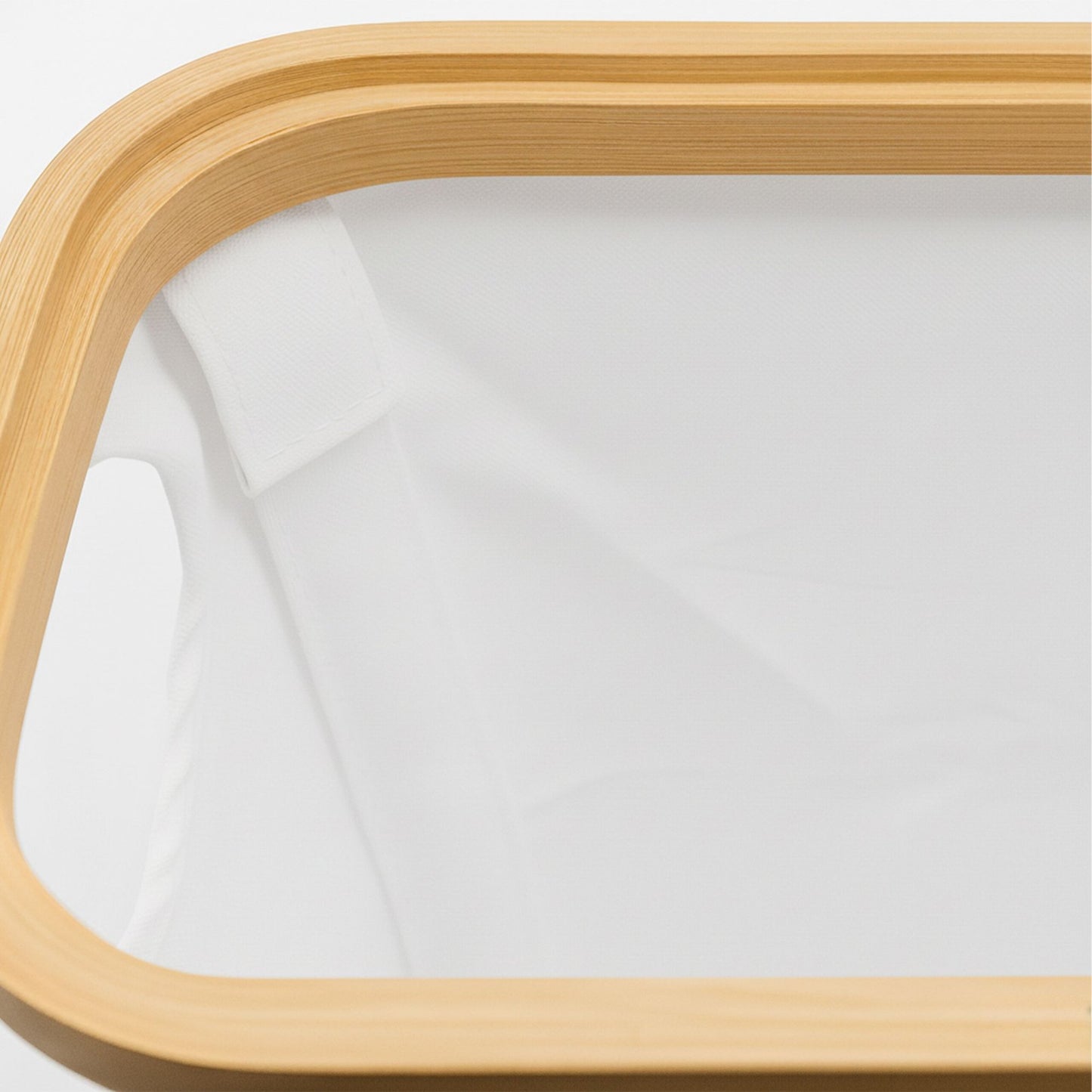 Square Fabric Toilet Roll Holder – Holds 12 Rolls