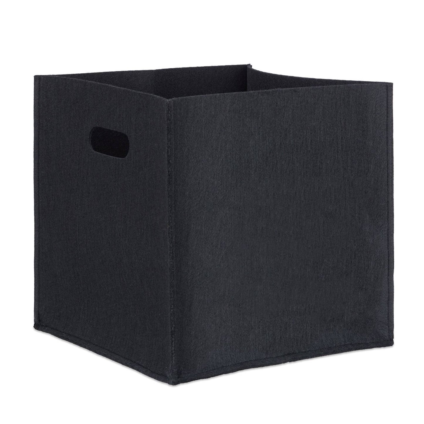 Square basket in felt