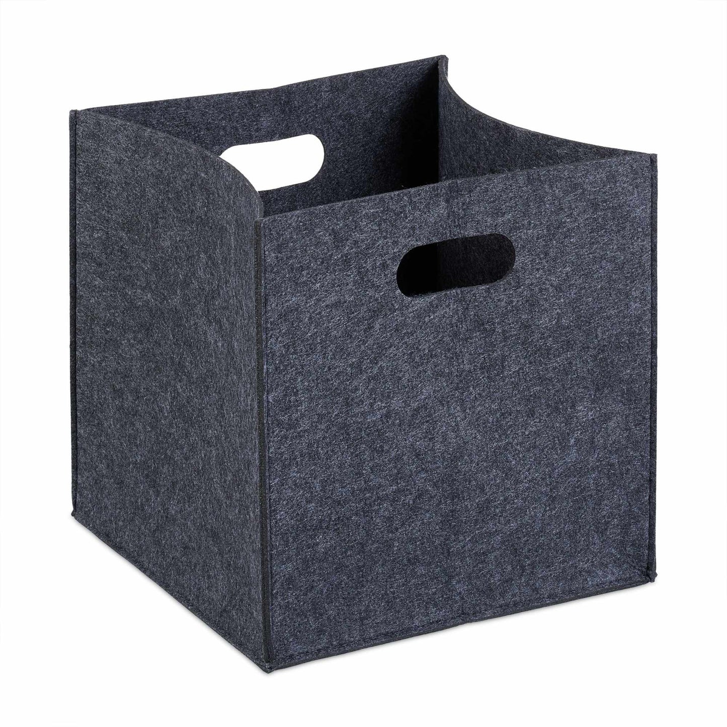 Square basket in felt