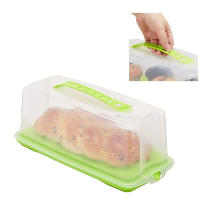 Square cake box