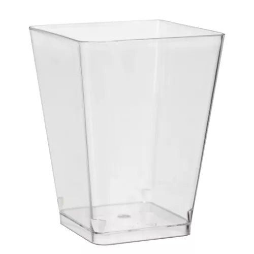 Square cups - 50 pcs. 120ml Ruhha 21164