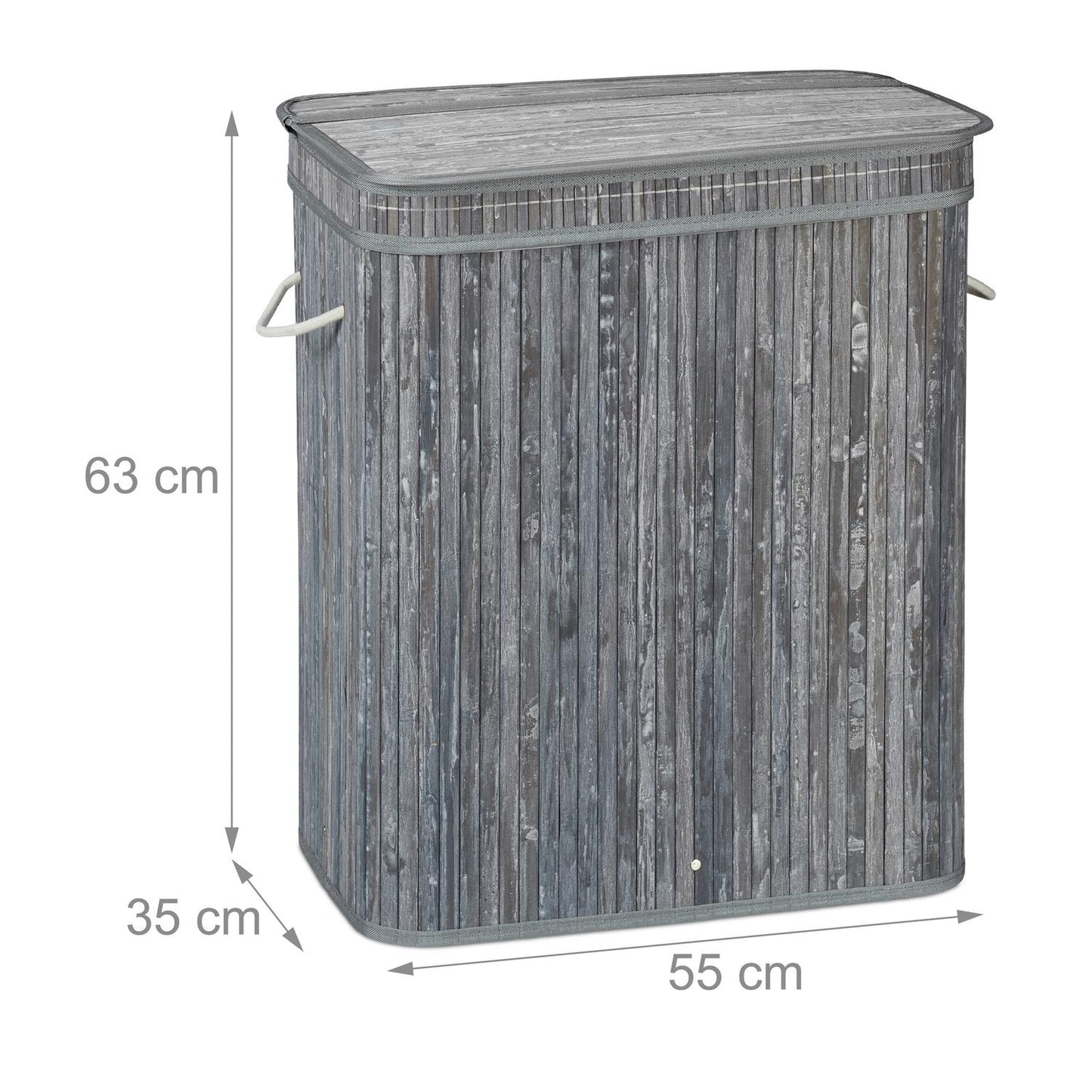 Square laundry basket