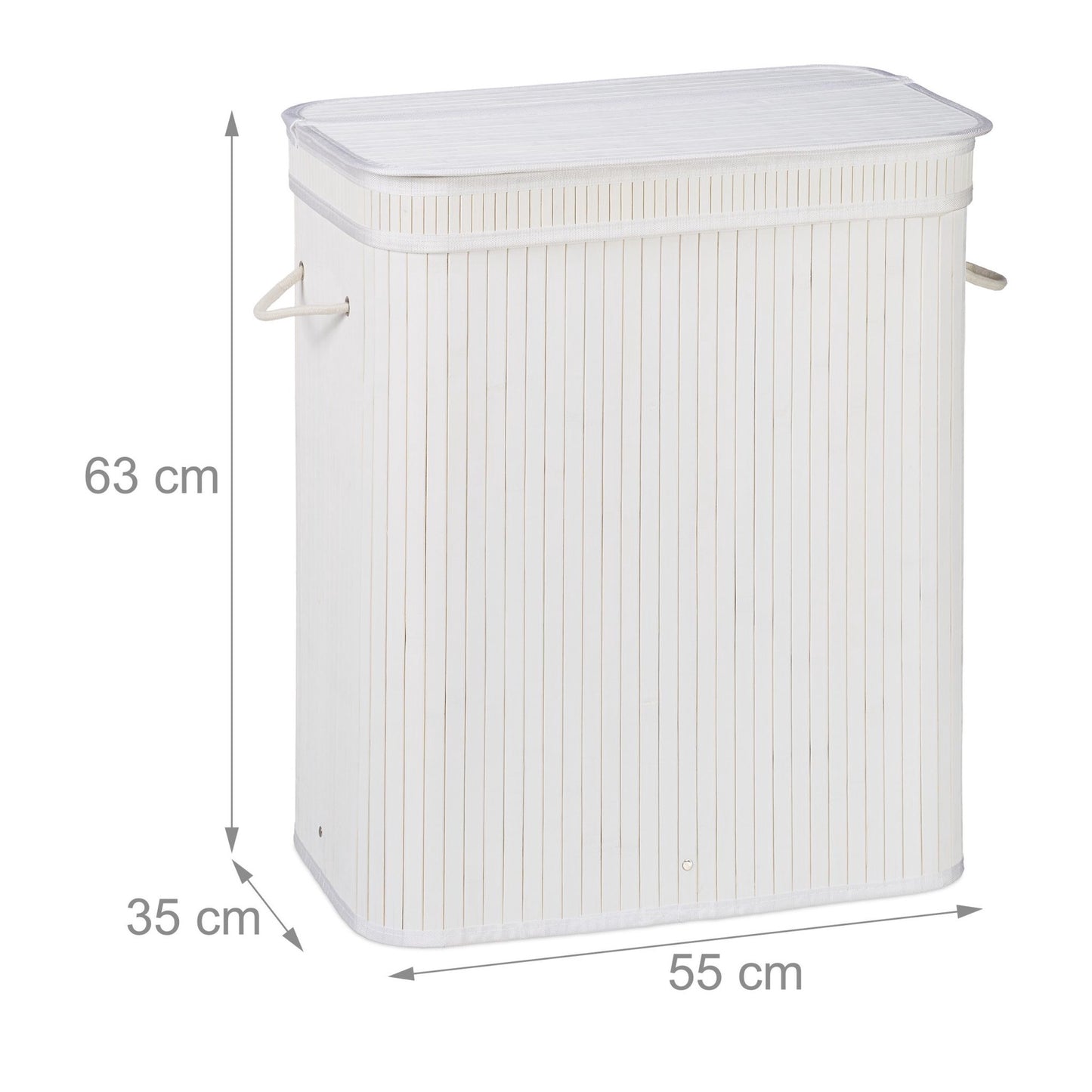 Square laundry basket