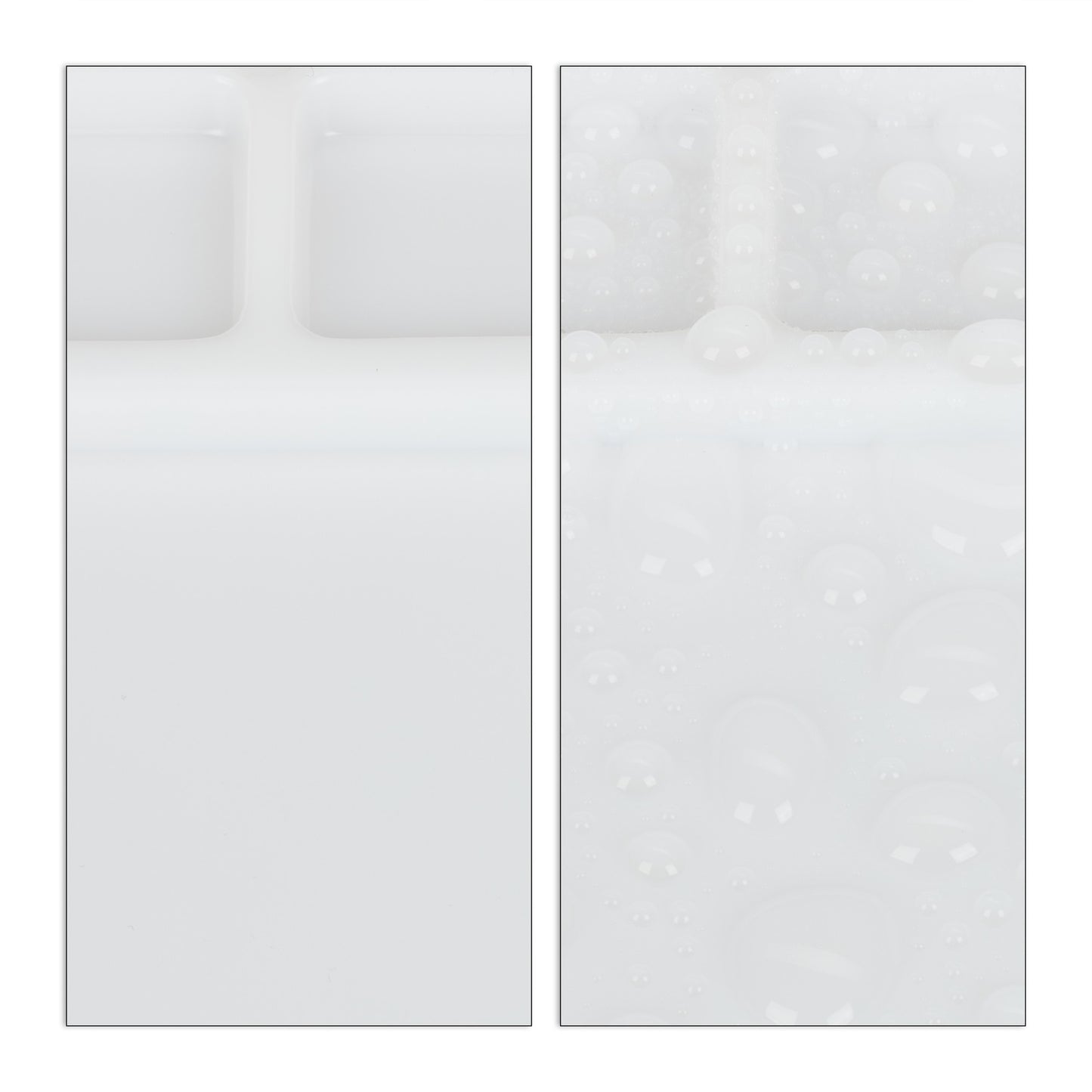 Square plastic mixing pallet