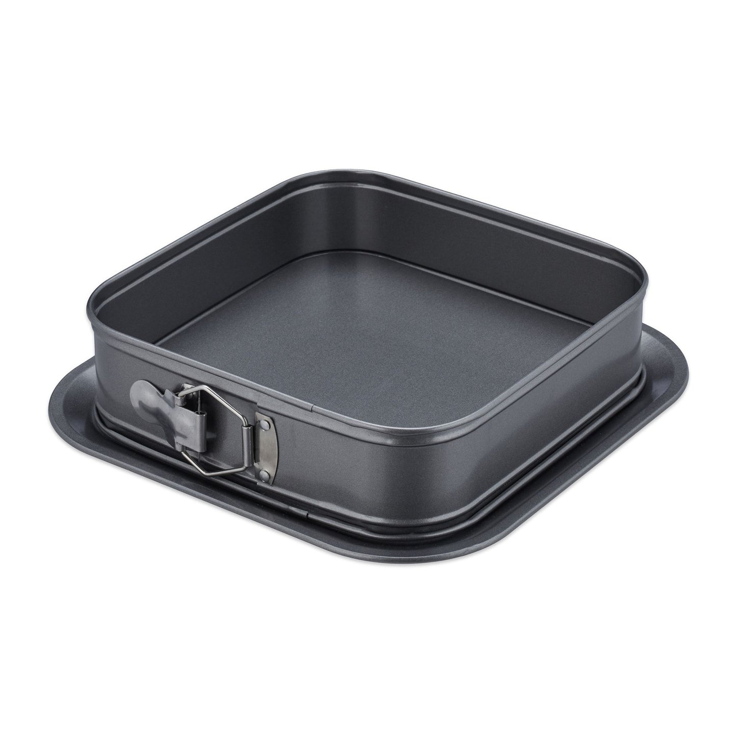 Square spring form with leakage protection