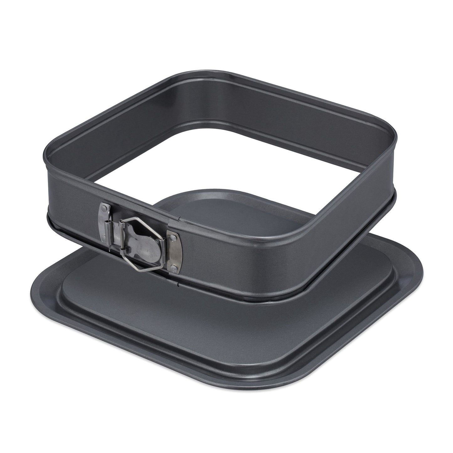 Square spring form with leakage protection