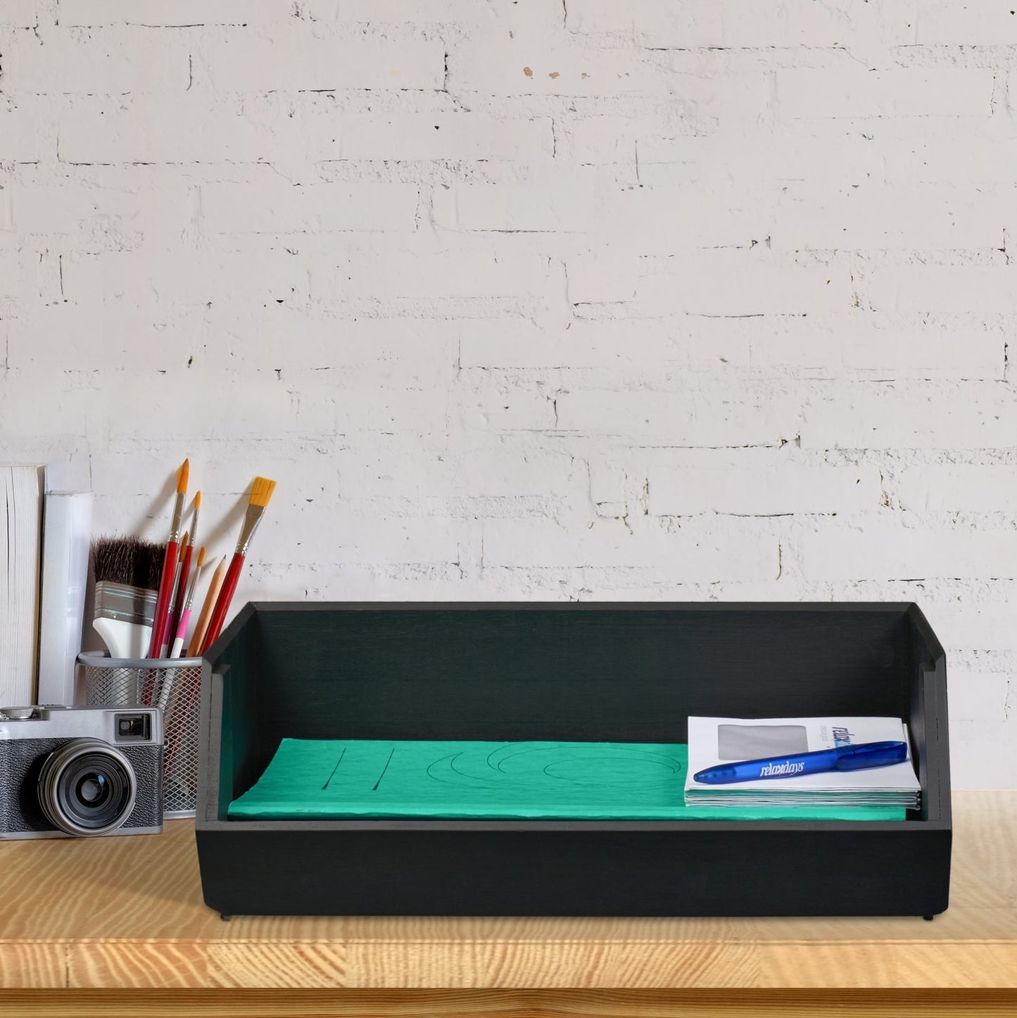 Stackable Bamboo Desk Organiser