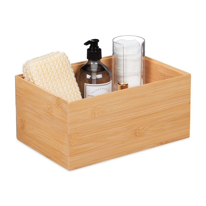 Stackable Bamboo Storage Box