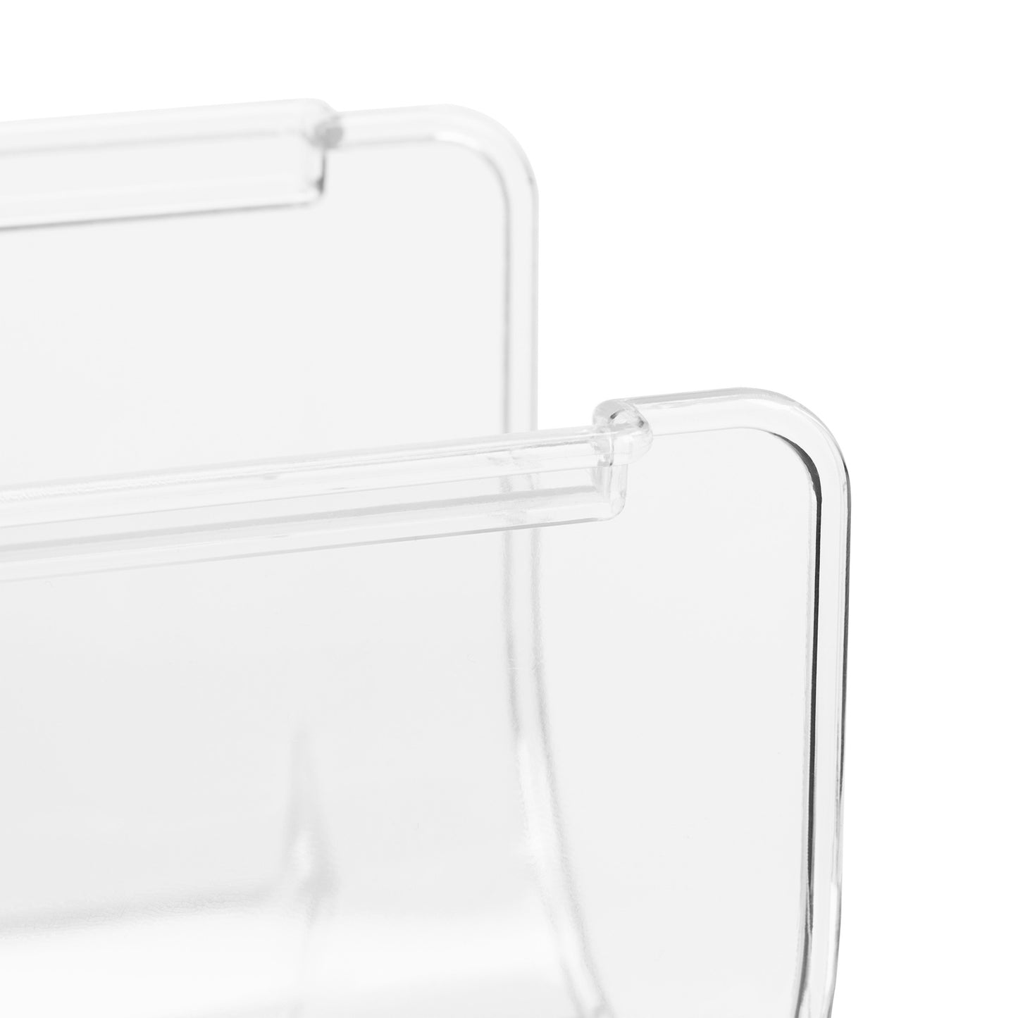 Stackable bottle rack for refrigerator