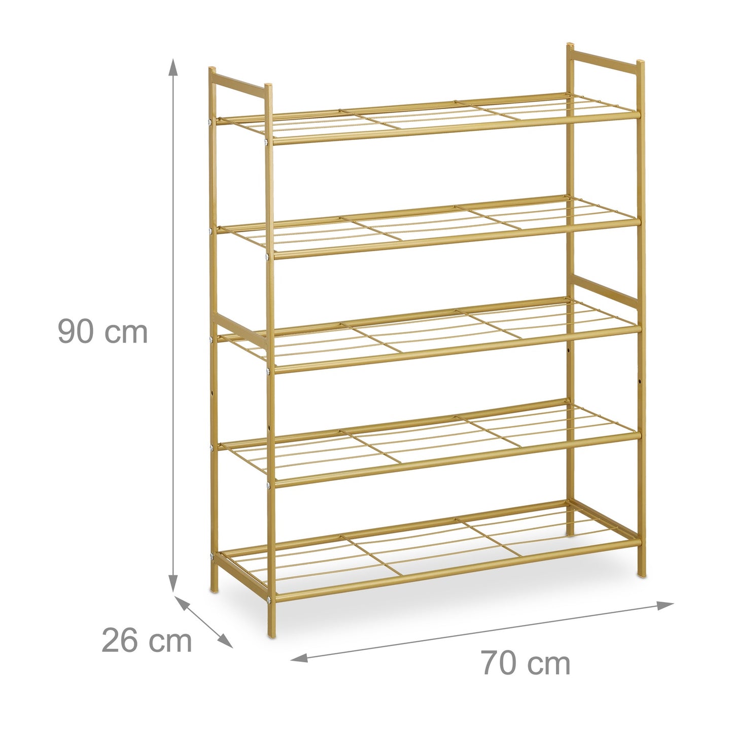 Stackable shoe shelf
