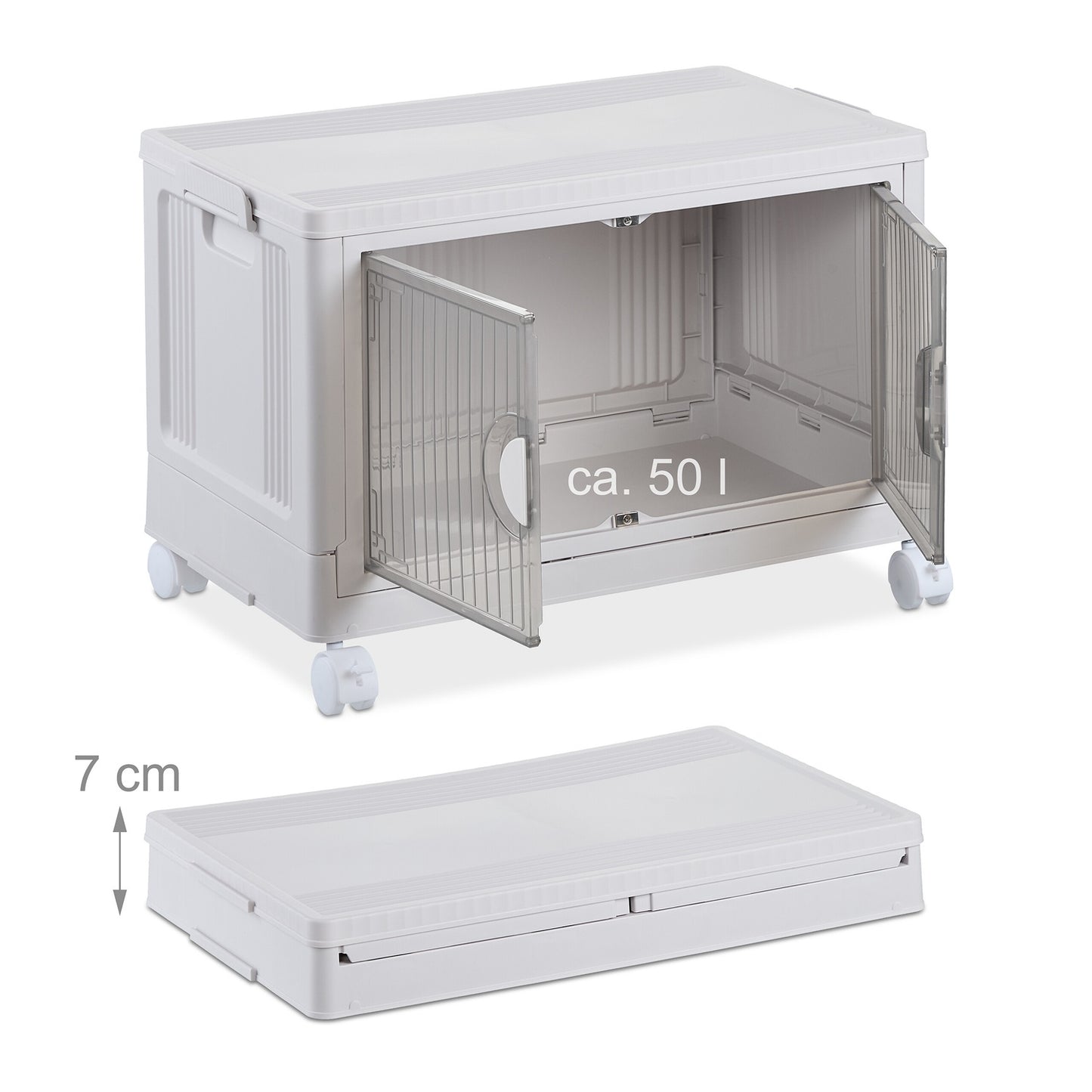 Stackable storage box 50 liters