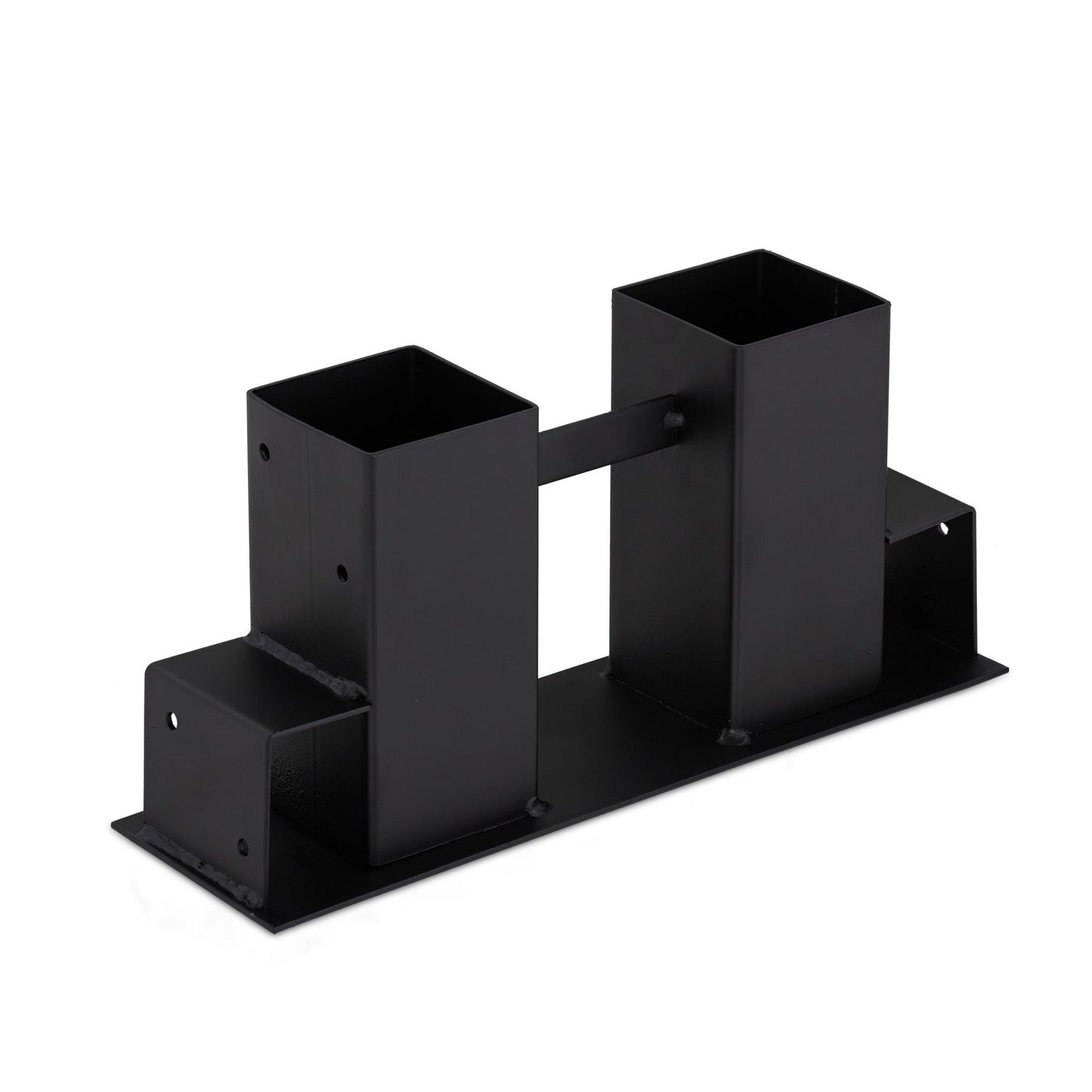Stacking aid in black wood in a set of 4