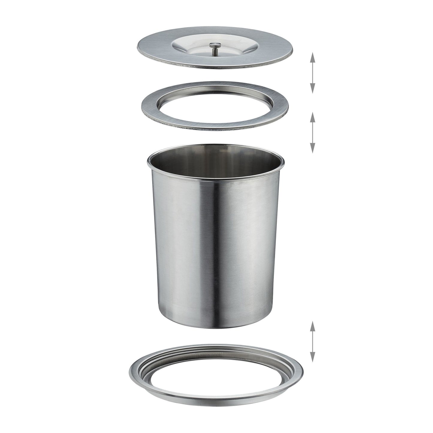 Stainless Steel Bin 8L