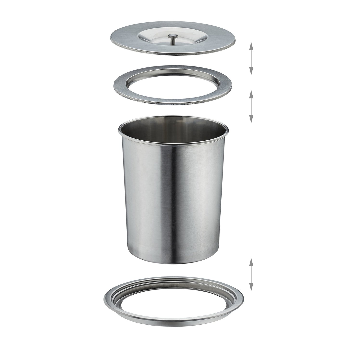 Stainless Steel Bin 8L