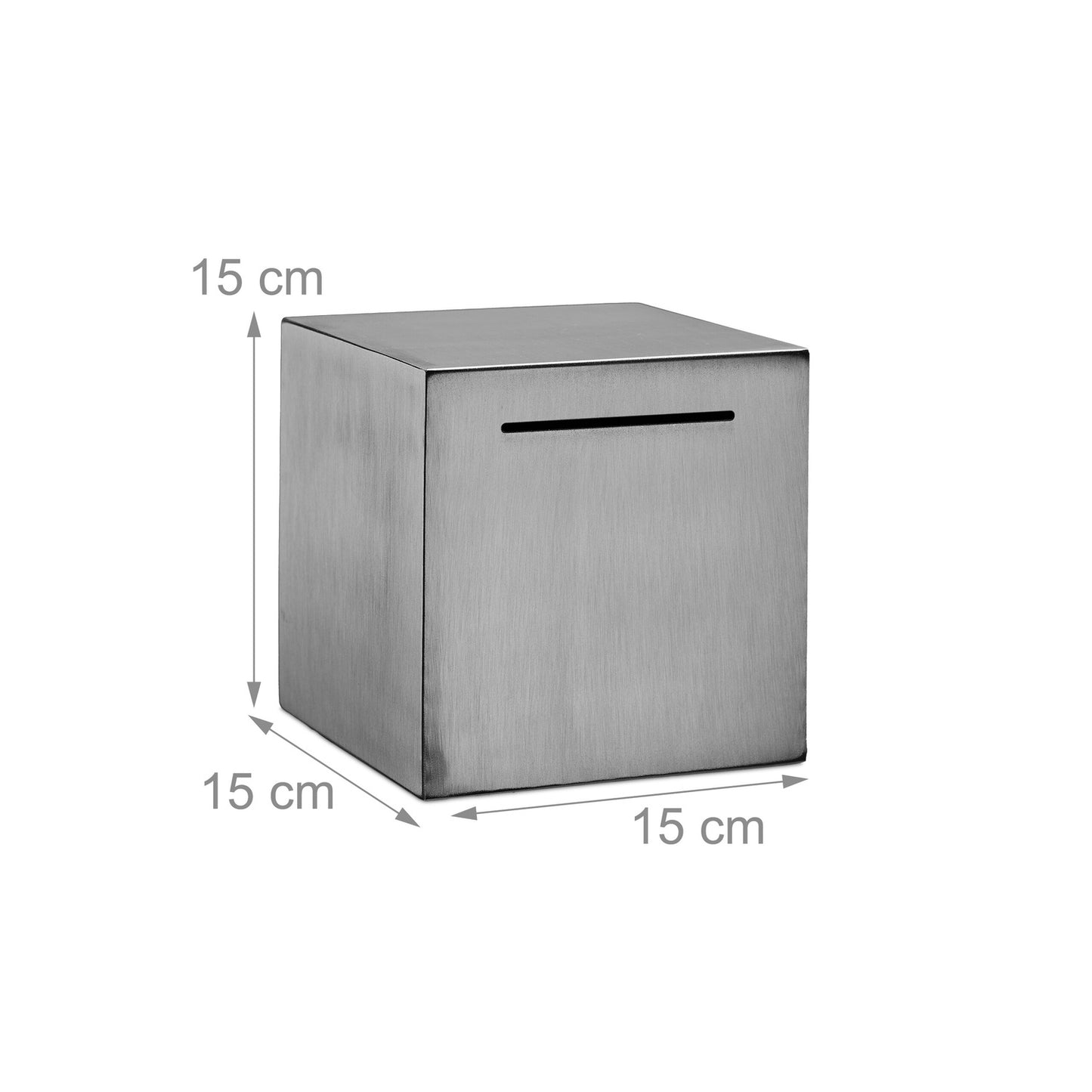Stainless Steel Breakable Money Box, Secure Savings
