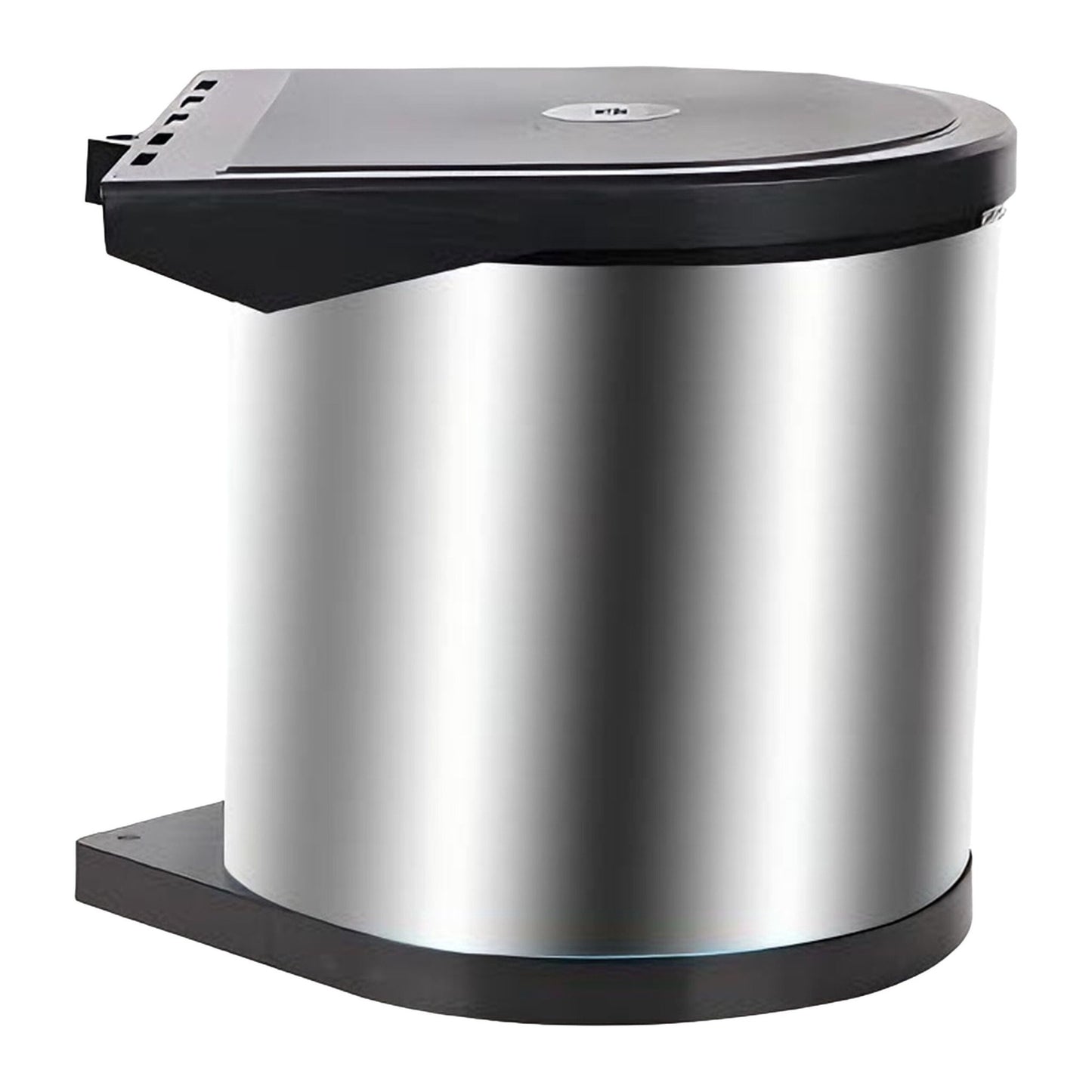 Stainless Steel Built-In Swing-Lid Kitchen Bin
