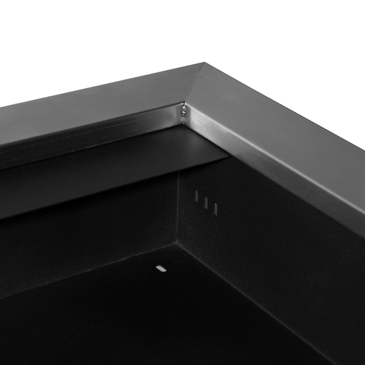 Stainless steel Wall-mounted Bioethanol Fireplace 110x54x14 Cm
