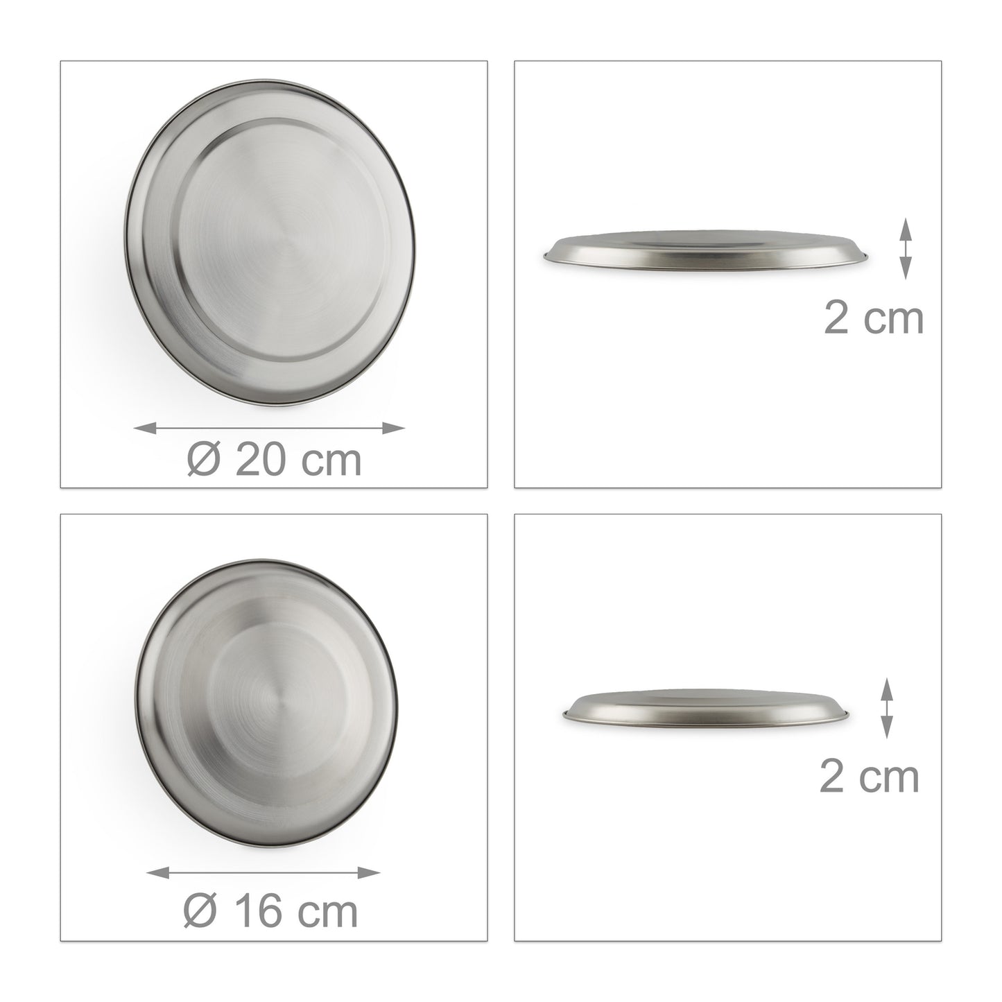 Stainless Steel Hob Protection Lids