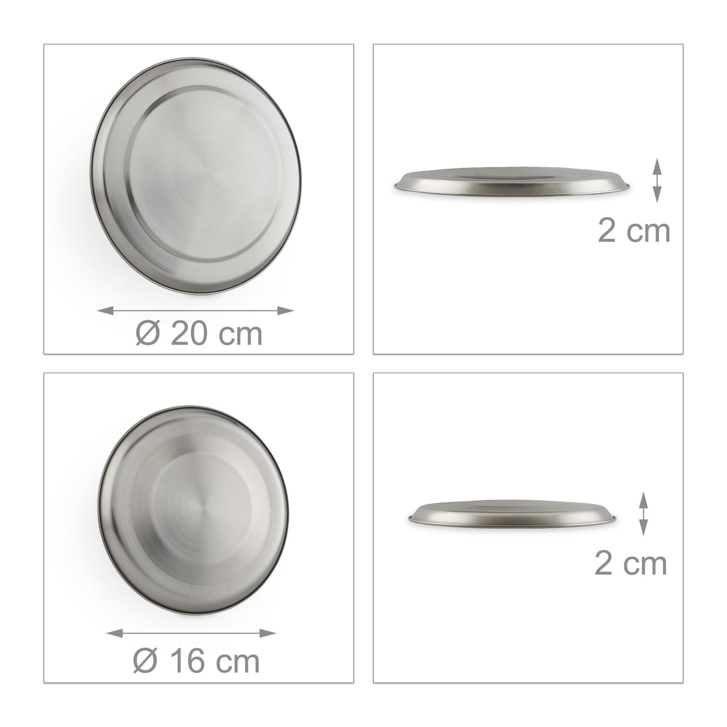 Stainless Steel Hob Protection Lids