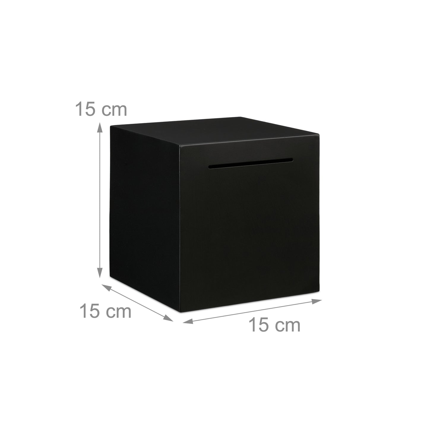 Stainless Steel Money Box – Secure, Non-Opening Design