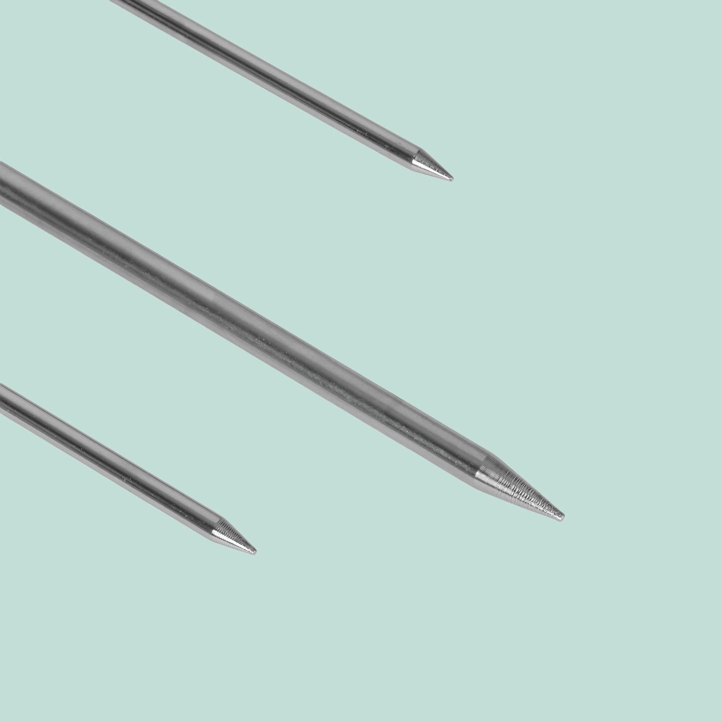 Stainless Steel Parasol Spike Holder, 22–25 mm