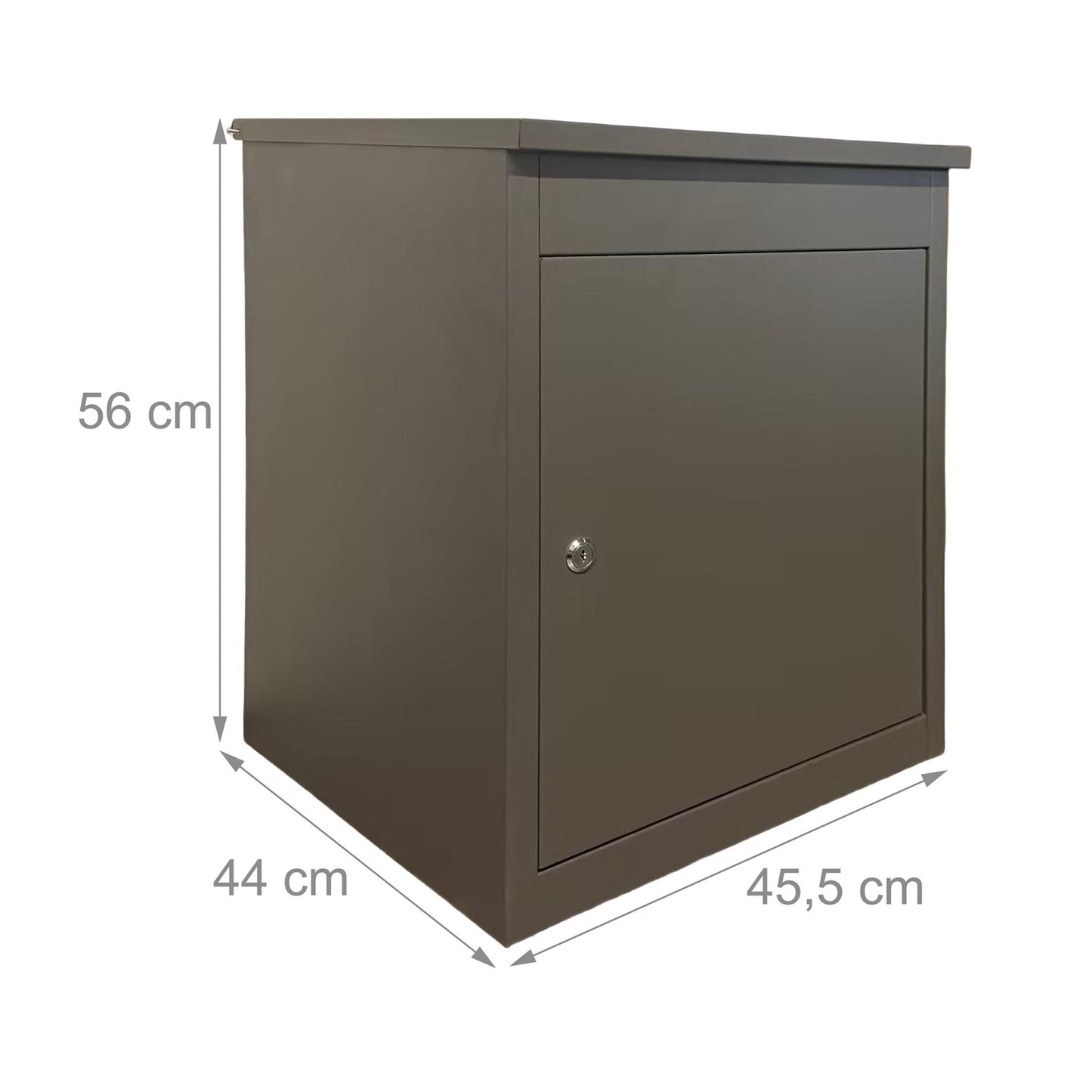Stainless Steel Parcel Box – Wall/Floor Mountable
