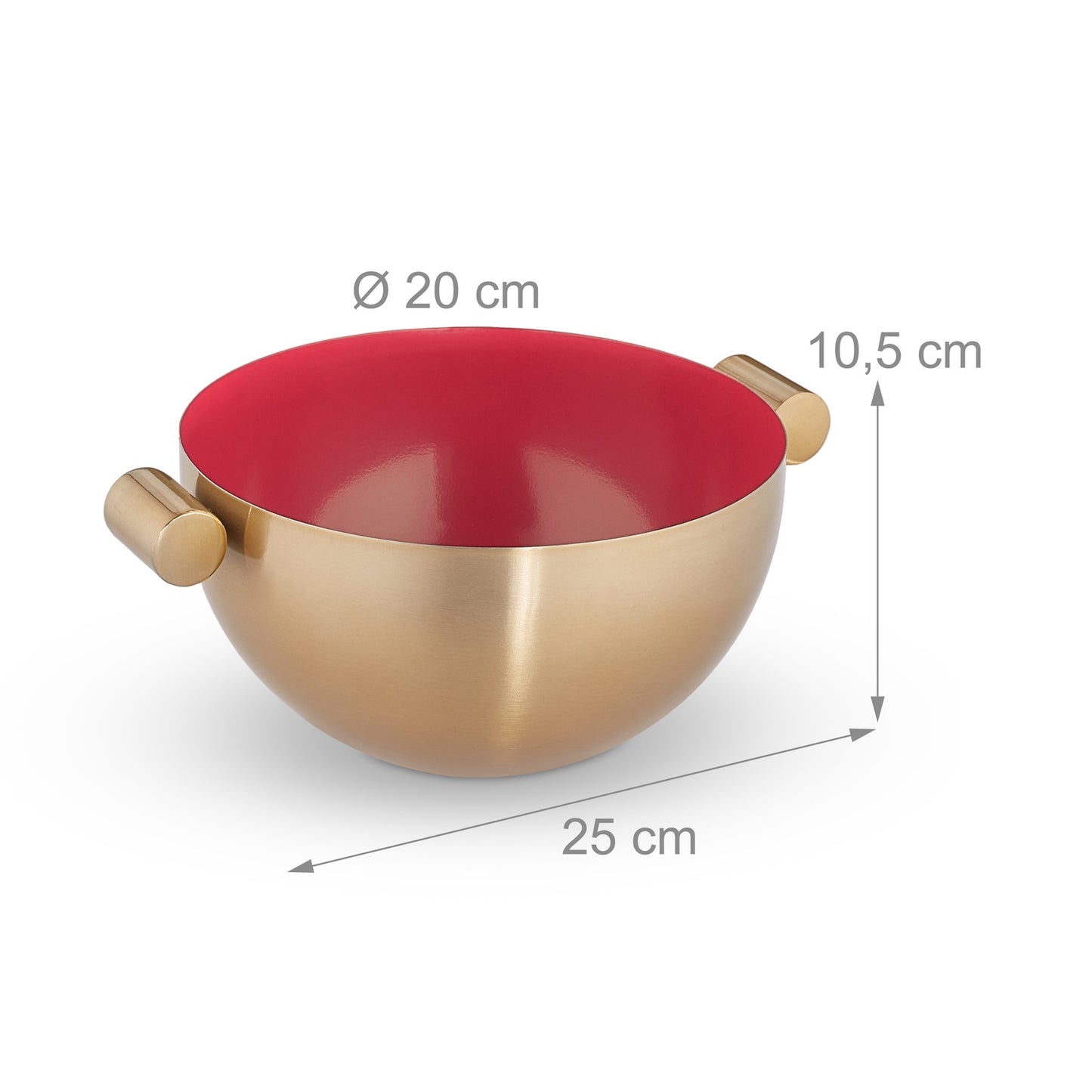 Stainless Steel Serving Bowl Gold